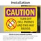 Signmission Radiation & Laser Sign, 5 in H x 7 in W, Vinyl Decal, Rectangle OS-2PACK-CR-D-57-L-10193 - alternate 5